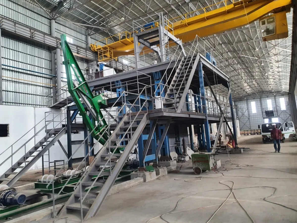 Мини-завод заготовок в кристаллизаторе (7)